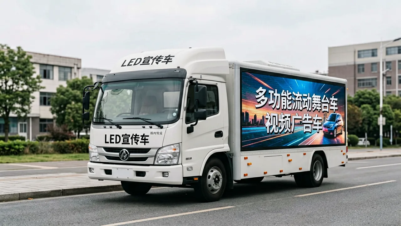 LED广告车